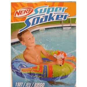 NERF Super Soaker Pool Blaster Cruiser Summer Water Game Play Kid Party Boy Girl